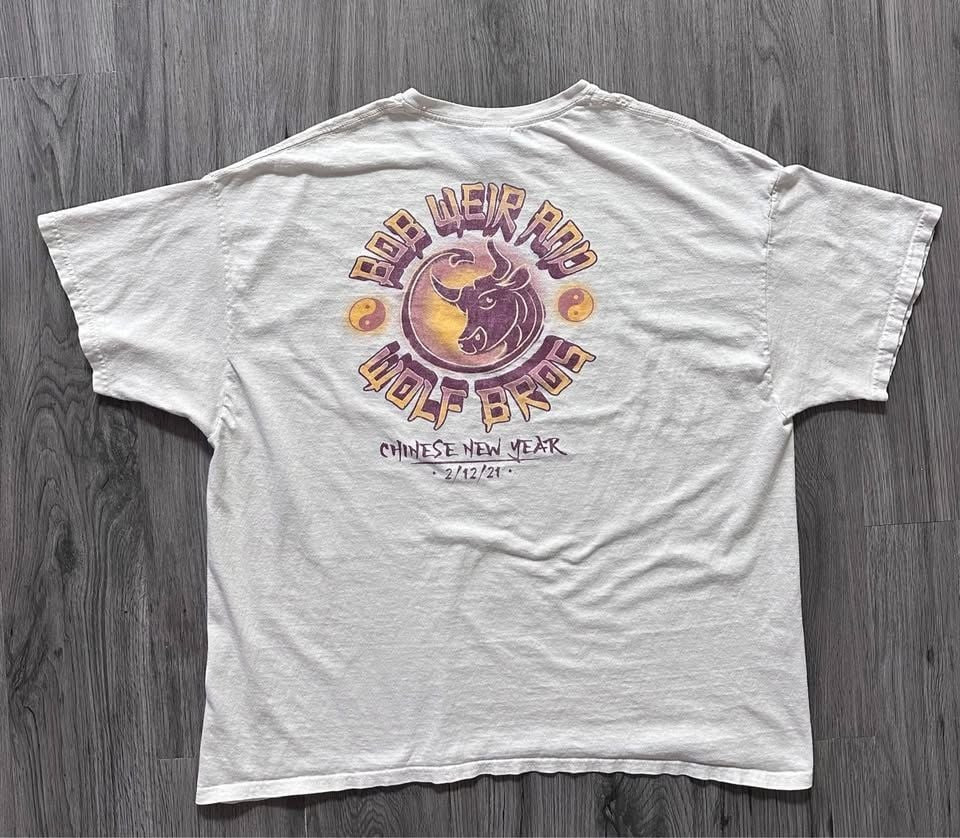 Bob Weir & Wolf Bros Chinese New Year T-Shirt (2/12/21)