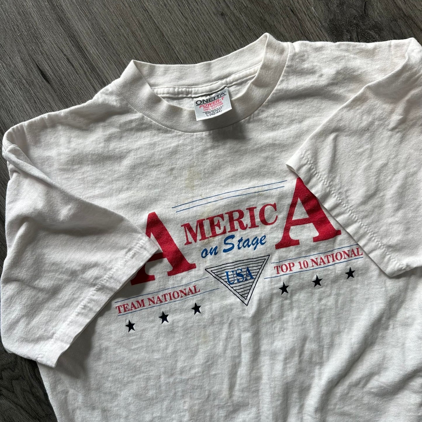 Vintage 90s America on Stage T-Shirt