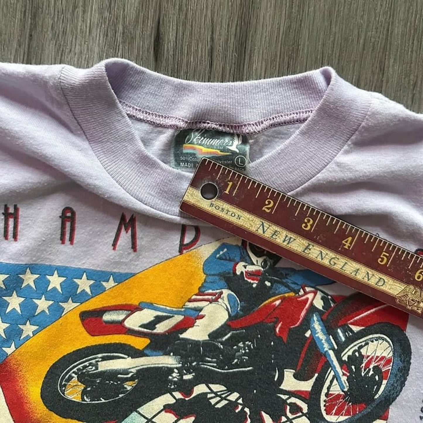 Vintage 1987 USA Motocross Des Nations Unadilla T-Shirt Original Dirt Shirts
