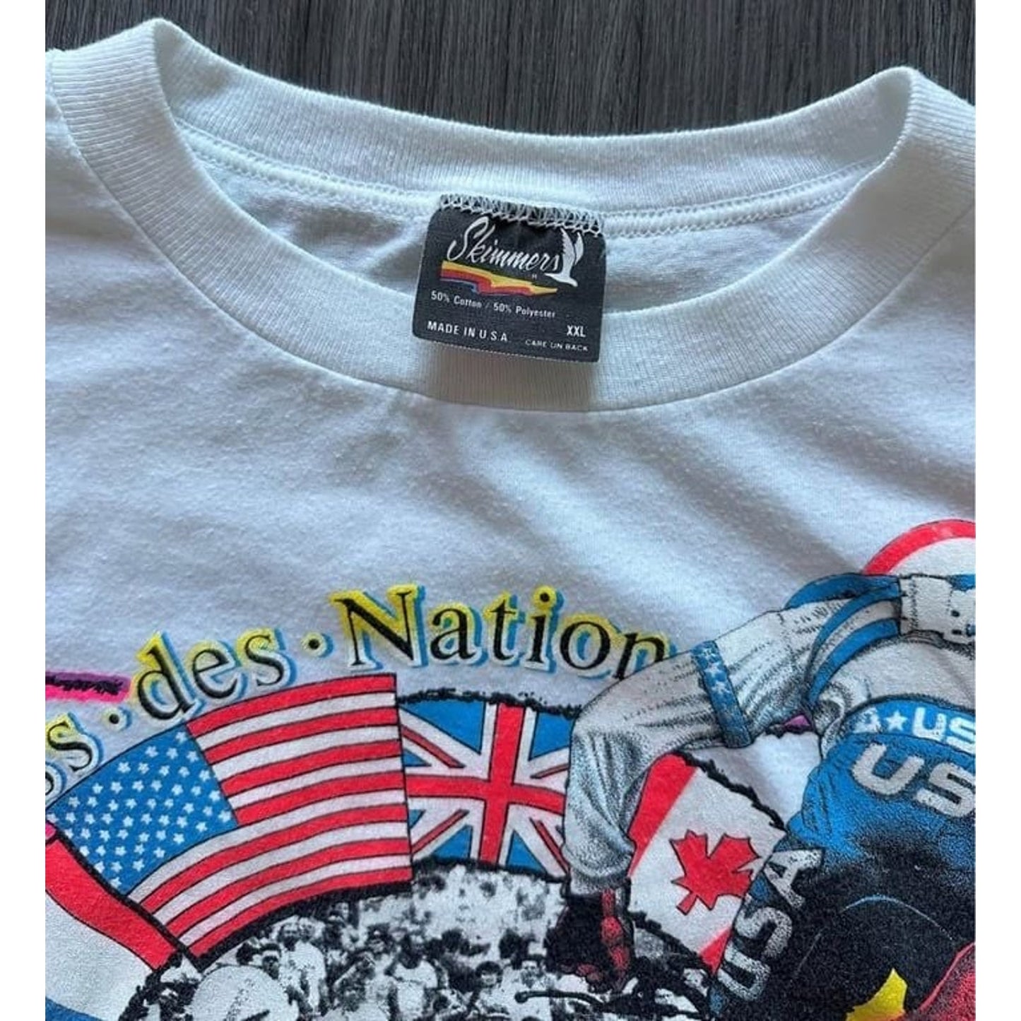 Vintage 1991 Motocross des Nation AMA Holland T-Shirt