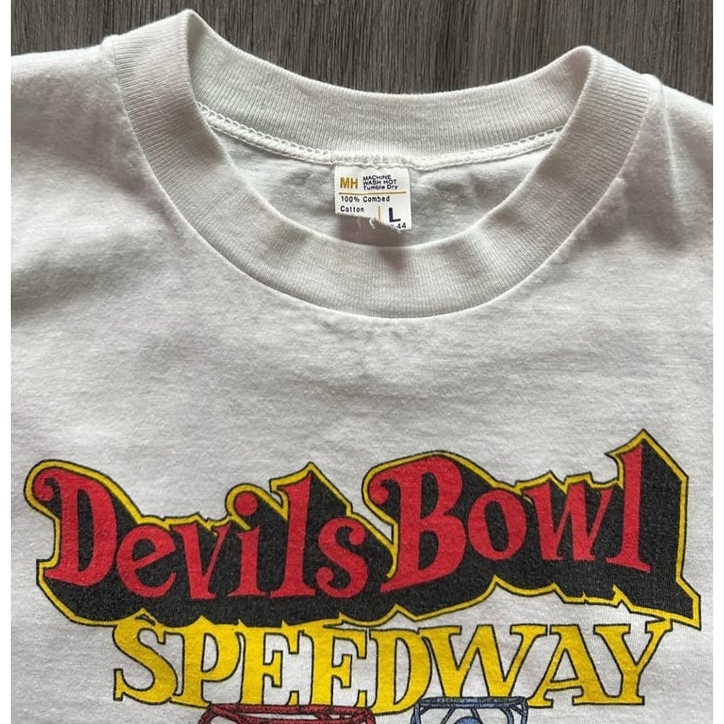 Vintage 1978 Devil’s Bowl Speedway Dallas Nationals T-Shirt