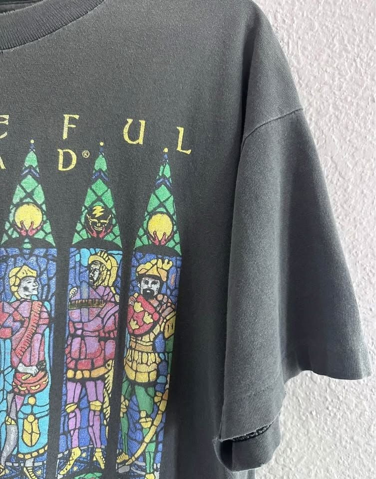Vintage Grateful Dead Shirt Hundred Year Hall 1995 GDM Europe