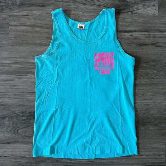 Vintage 80s Texas A&M Spring Tank Top Chi Phi