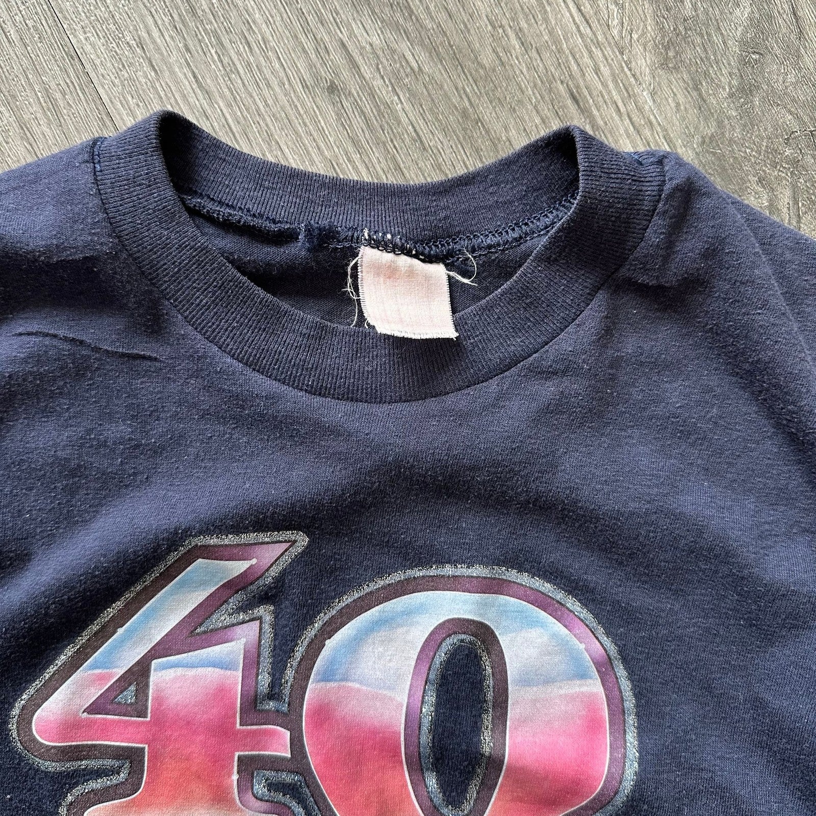 Vintage 1980 40 and Sporty Tee