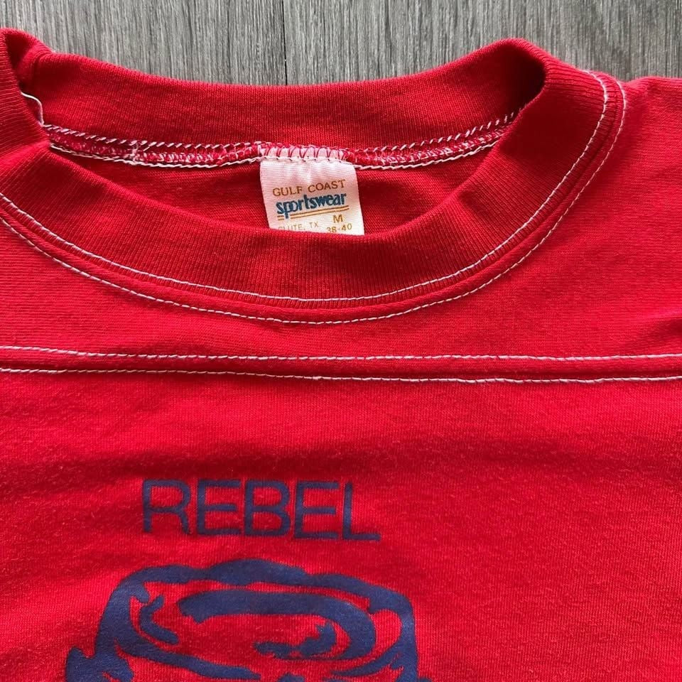 Vintage 70s Rebel Spirit Club Raglan Shirt