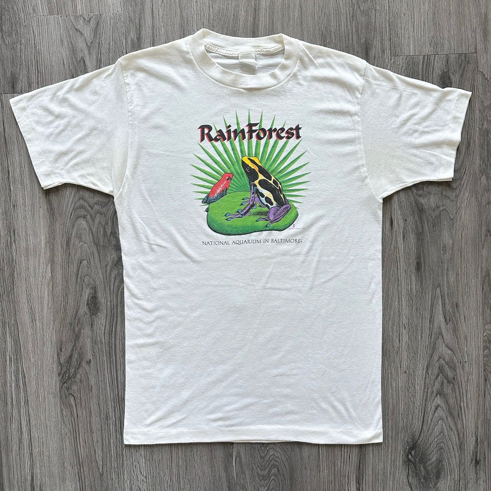 80s National Aquarium Baltimore Rainforest T-Shirt