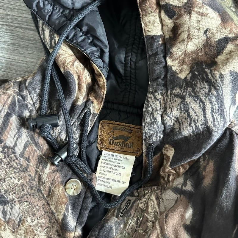 Vintage Duxbak Mossy Oak Camo Jacket