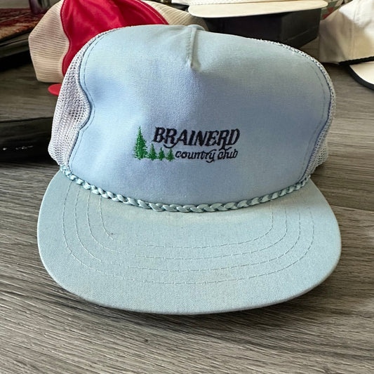 Vintage 80s Country Club Golf Trucker SnapBack Hat