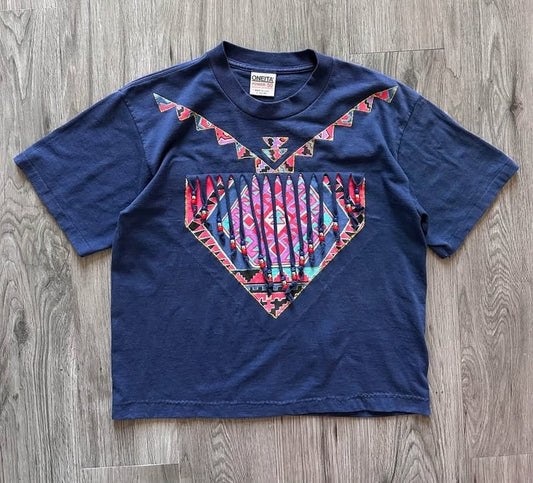 Vintage Women’s Southwestern Aztec T-Shirt