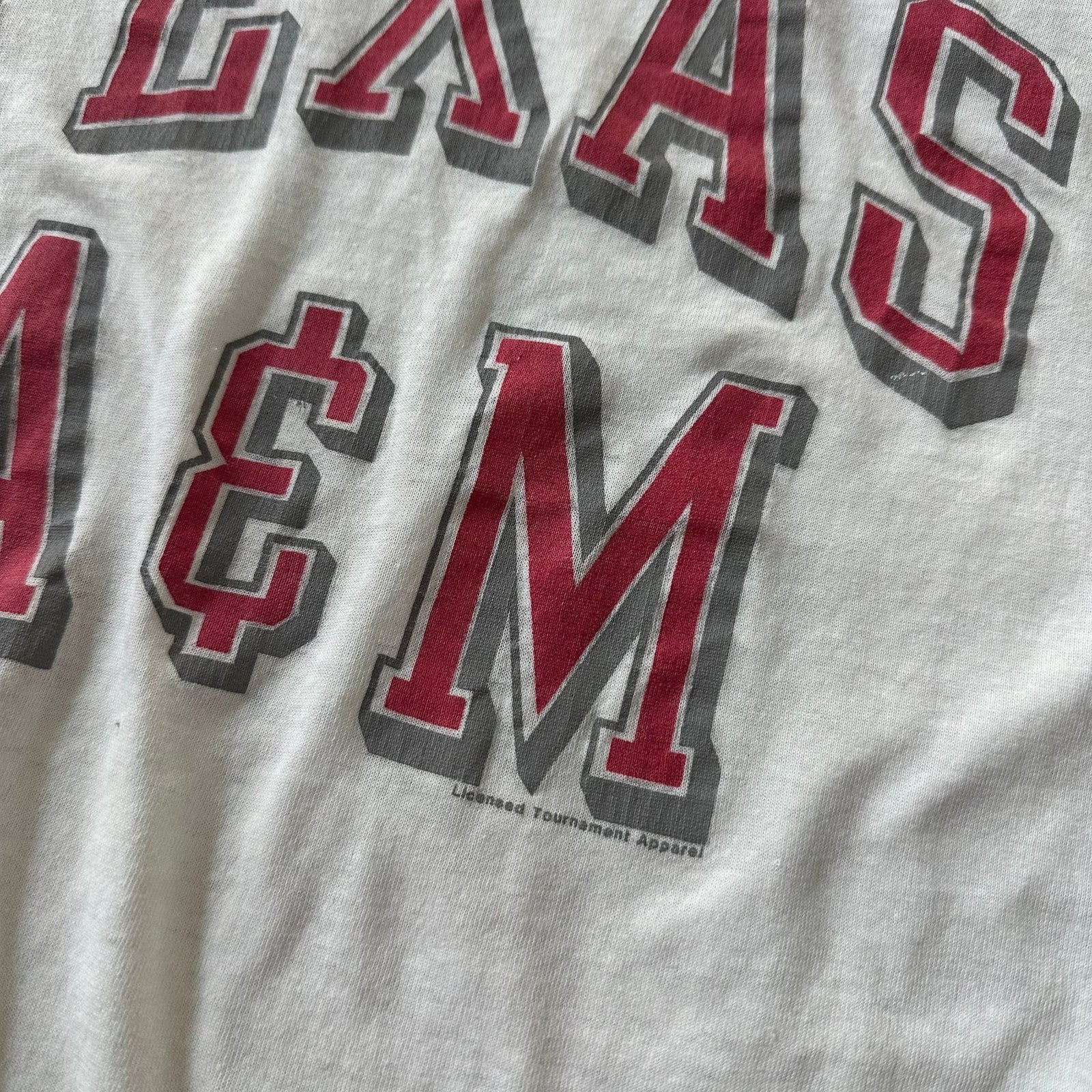 80s Vintage Texas A&M Tank Muscle Tee