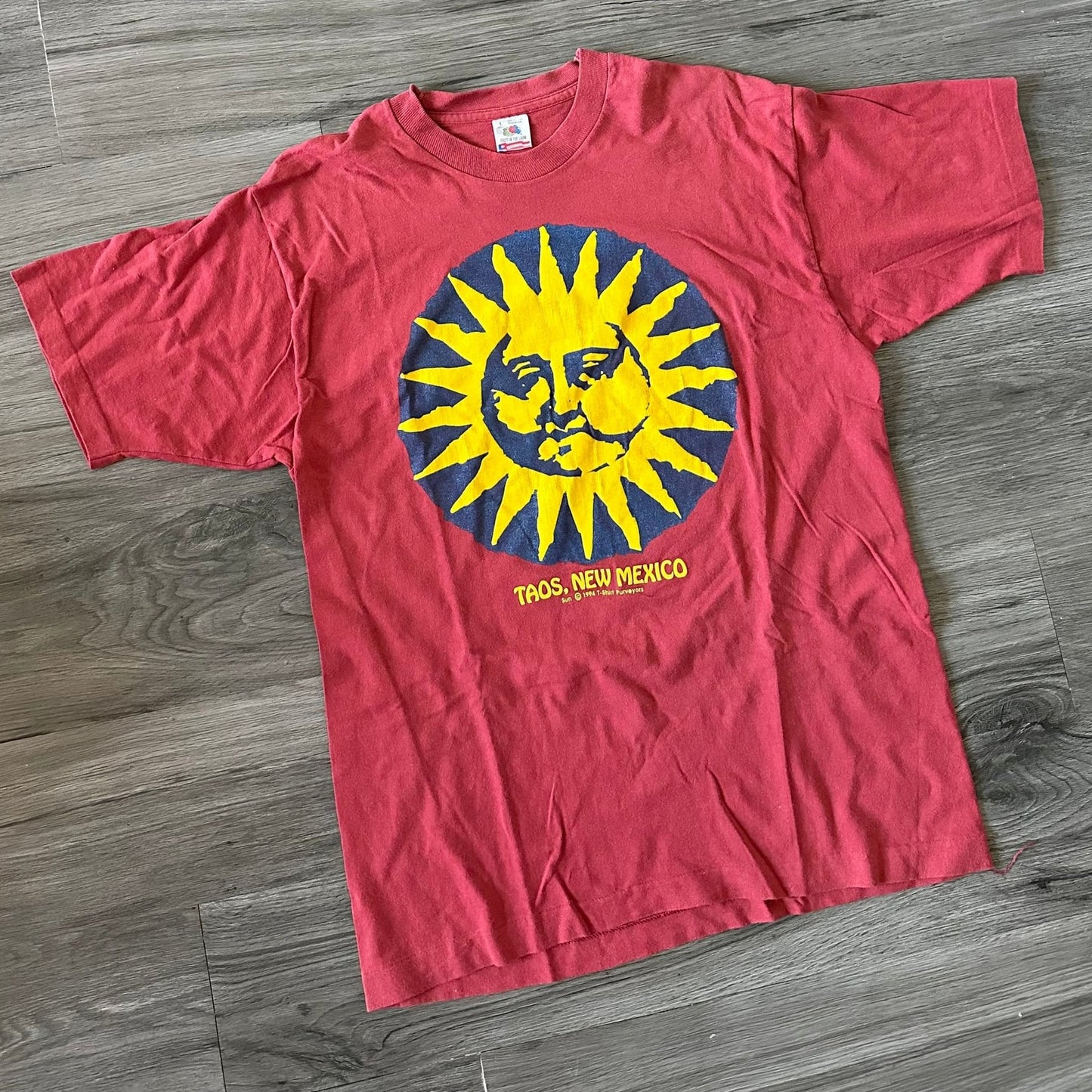 Vintage 1994 Taos New Mexico Sun T-Shirt