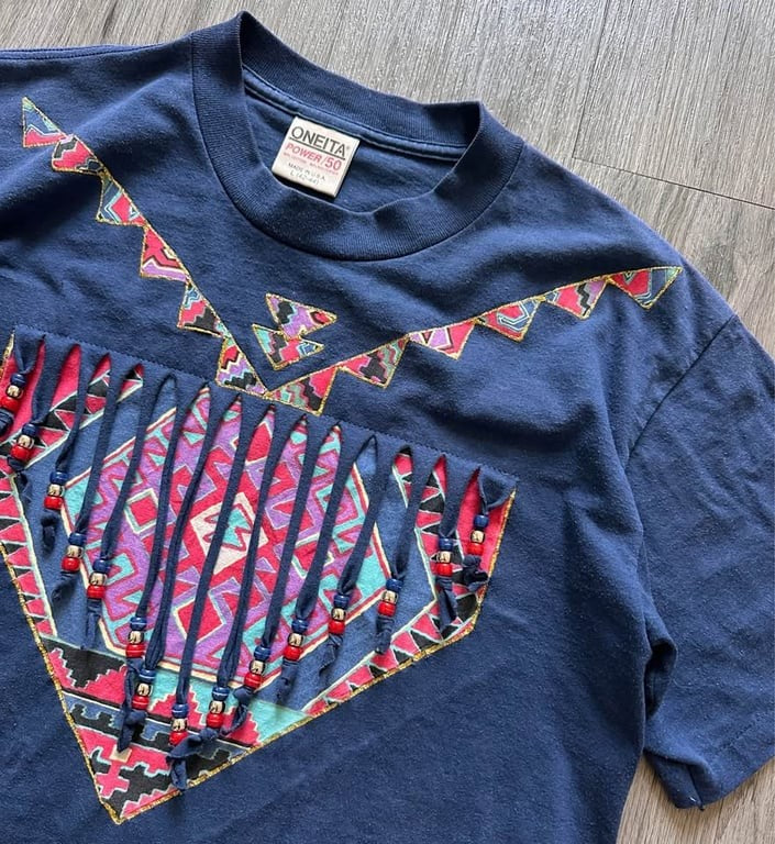 Vintage Women’s Southwestern Aztec T-Shirt