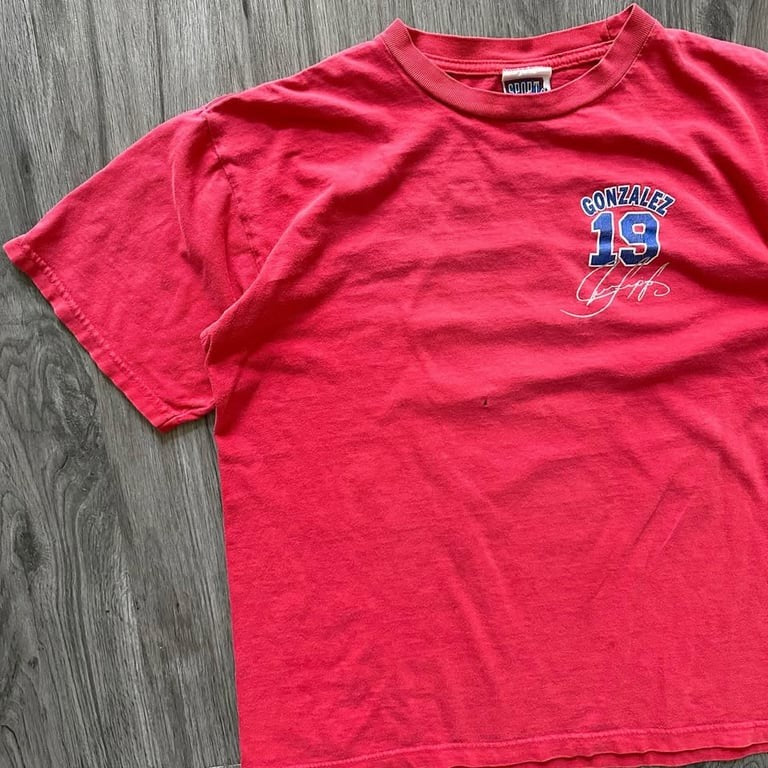 Vintage 1997 Juan Gonzalez T-Shirt Texas Rangers