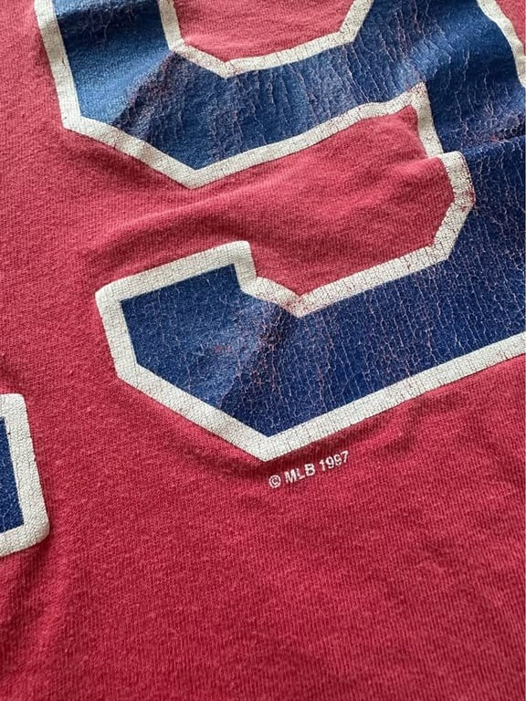 Vintage 1997 Juan Gonzalez T-Shirt Texas Rangers