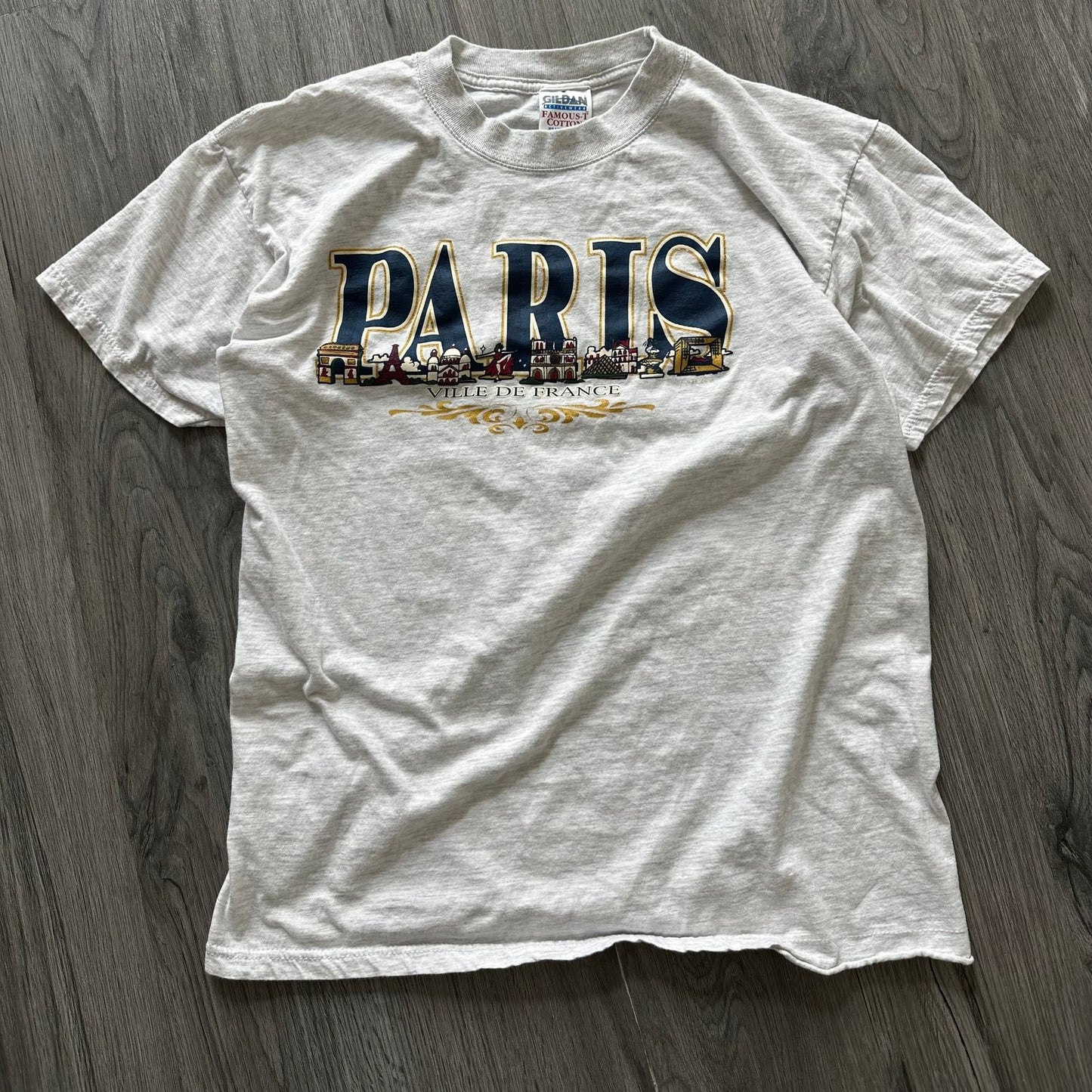 Vintage Paris Travel Souvenir Tee