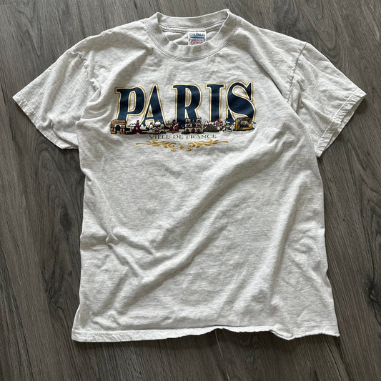 Vintage Paris Travel Souvenir Tee