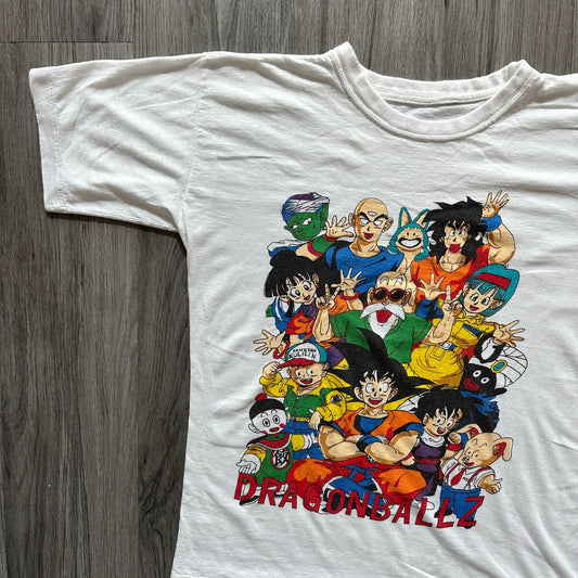 Japanese Brand × Vintage 90s Dragonball Z OG Characters Single Stitch T-Shirt