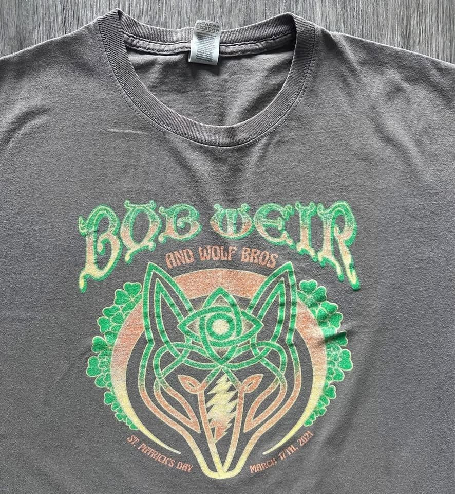 Bob Weir and Wolf Bros St. Patrick’s Day T-Shirt