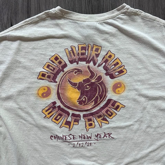 Bob Weir & Wolf Bros Chinese New Year T-Shirt (2/12/21)