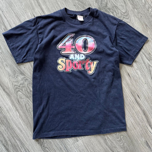 Vintage 1980 40 and Sporty Tee