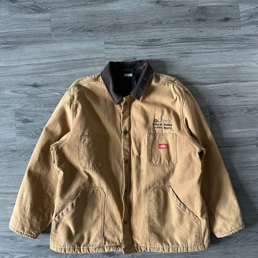 90s Dickies Detroit Style Work Coat