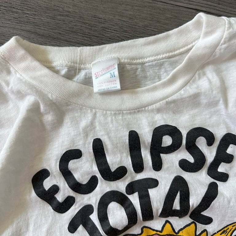 Vintage 1991 Solar Eclipse Nayarit Mexico T-Shirt