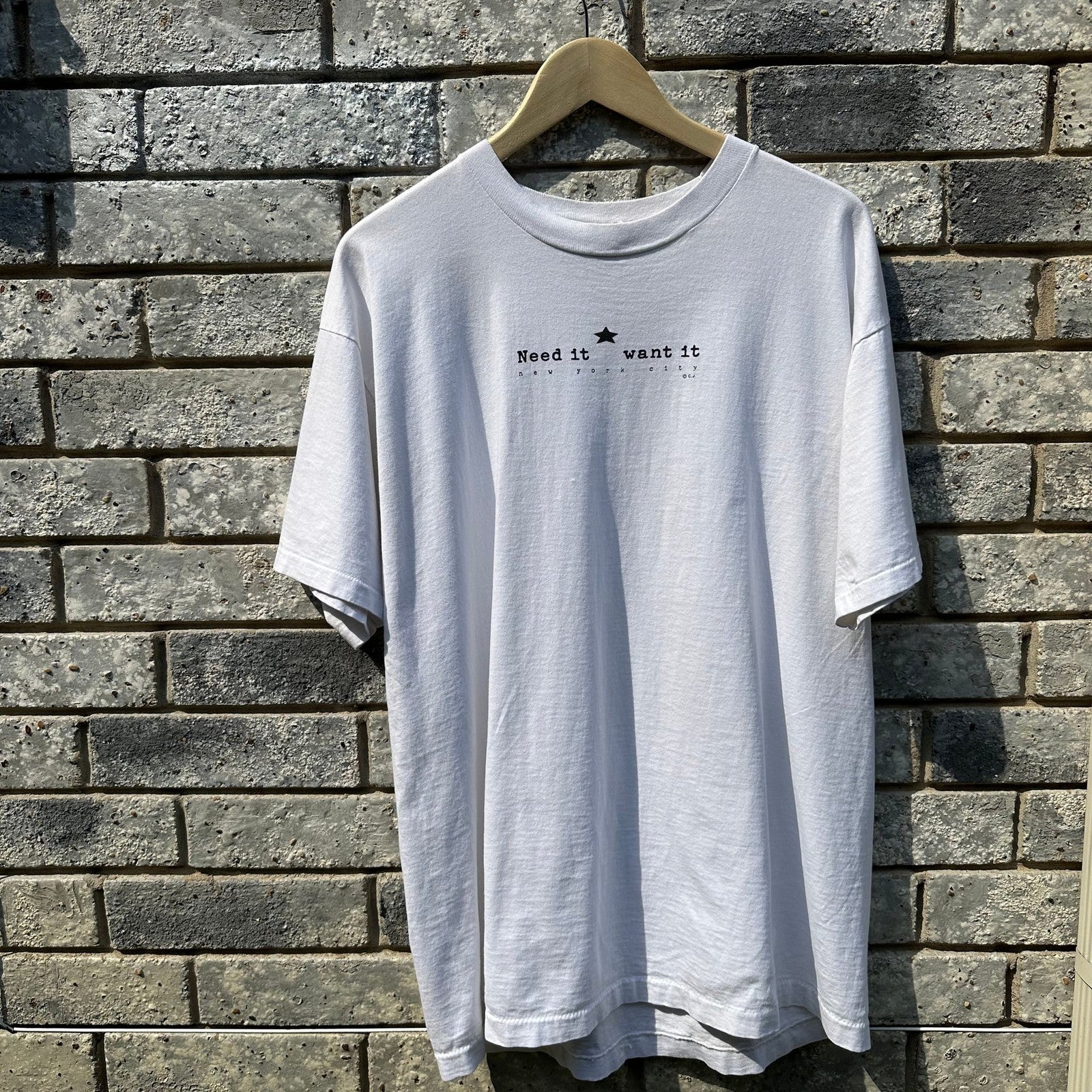 Vintage 90s Need it Want it NYC T-Shirt
