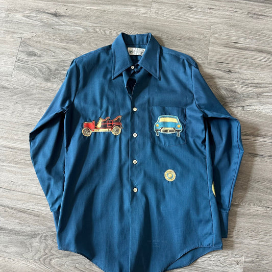 Vintage 70s Permanent Press Shirt 