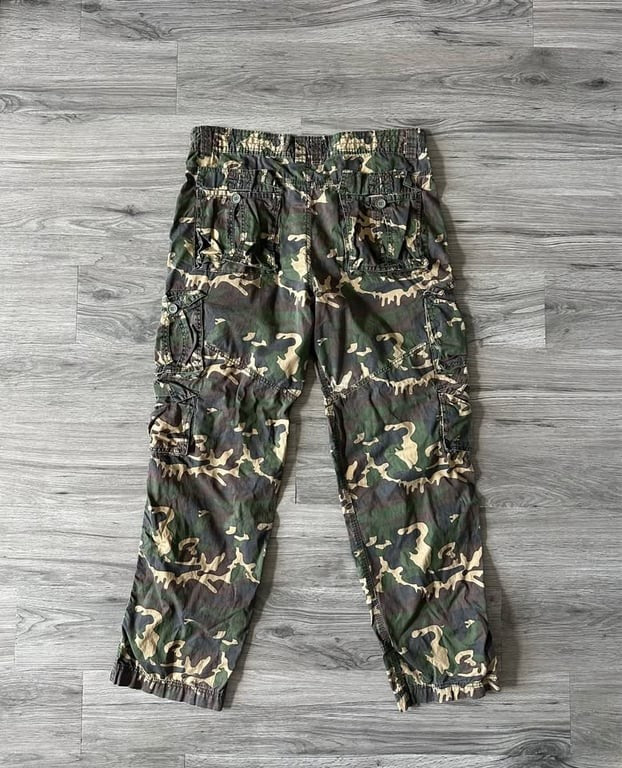 Vtg 90s Alpenflage Swiss Army Cargo Pants