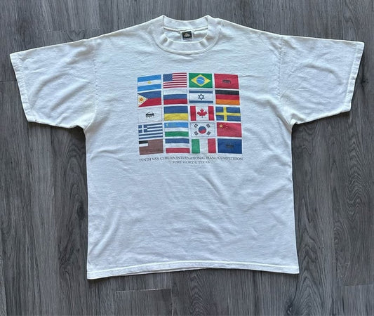 Vintage 90s Van Cliburn International Piano Competition T-Shirt