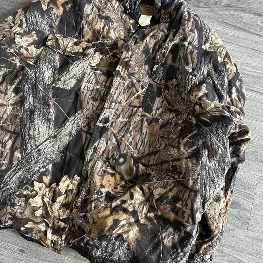 Vintage Duxbak Mossy Oak Camo Jacket