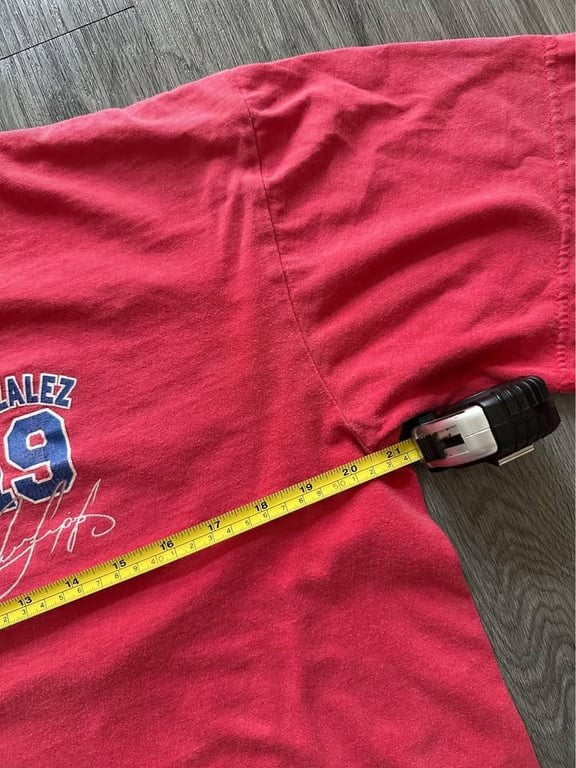 Vintage 1997 Juan Gonzalez T-Shirt Texas Rangers