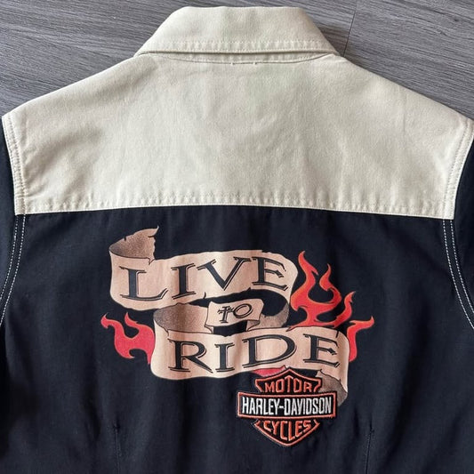 Harley Davidson Women’s Button Down Top