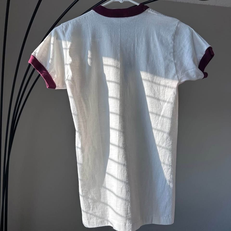 Vintage 70s YMCA Ringer Tee