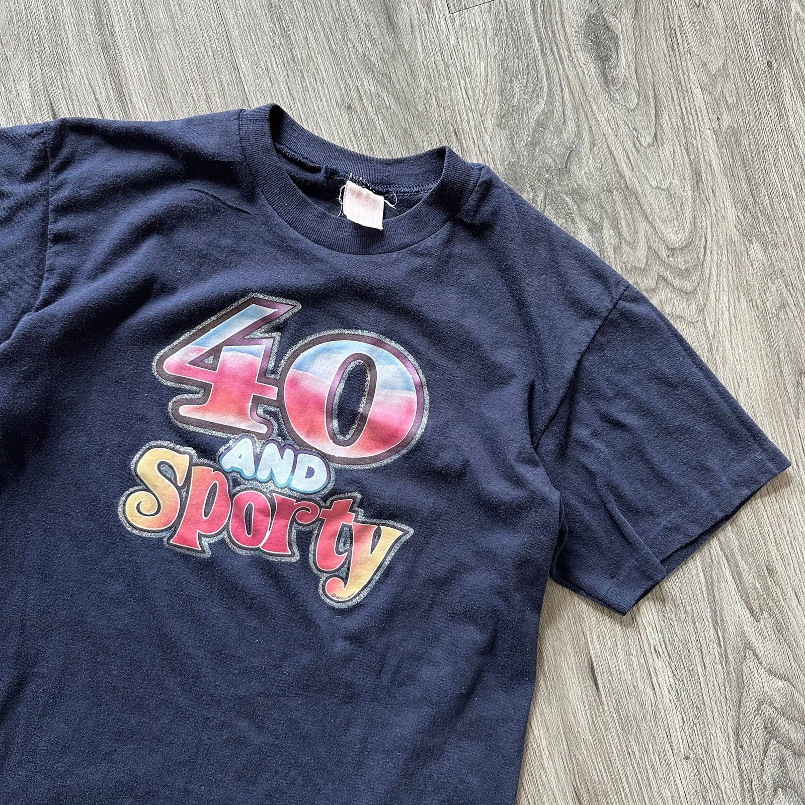 Vintage 1980 40 and Sporty Tee