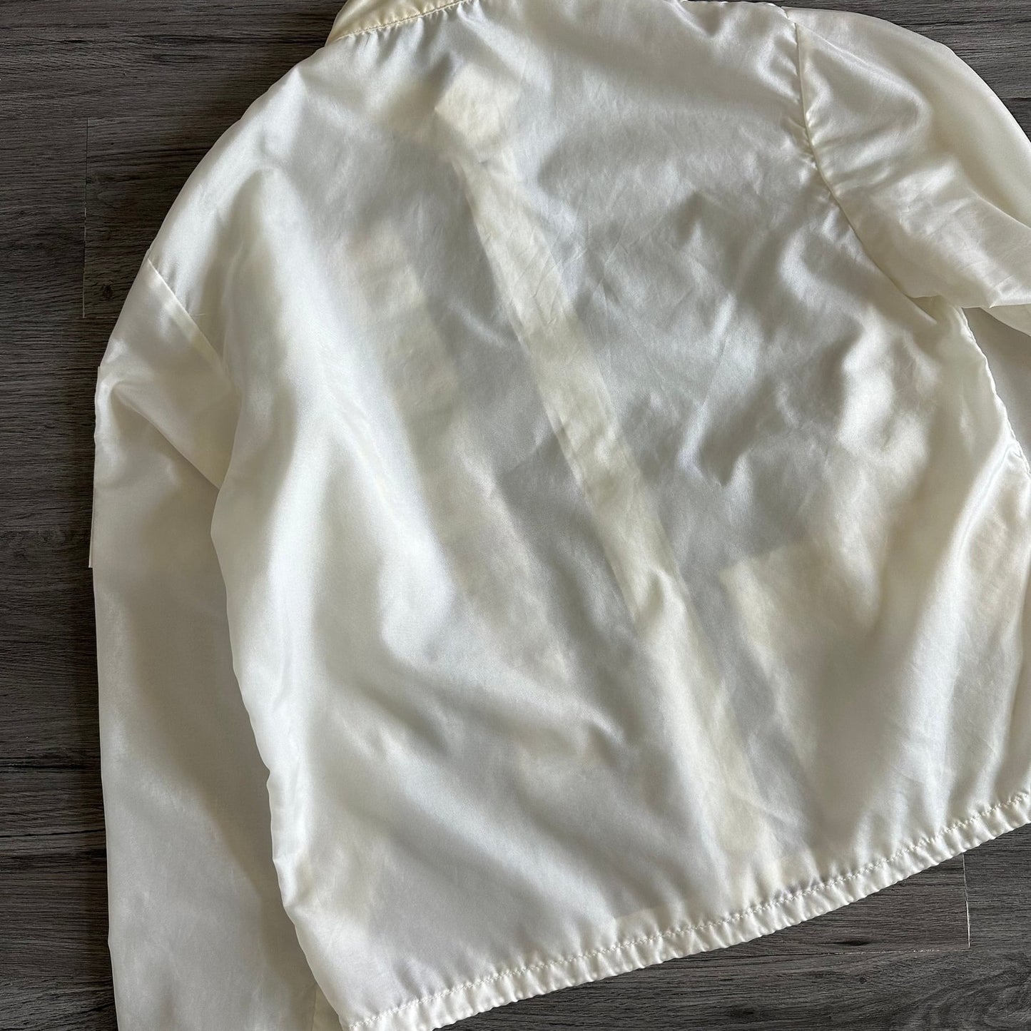 Vintage The Great Lakes Jacket White Flag Windbreaker Men's Small