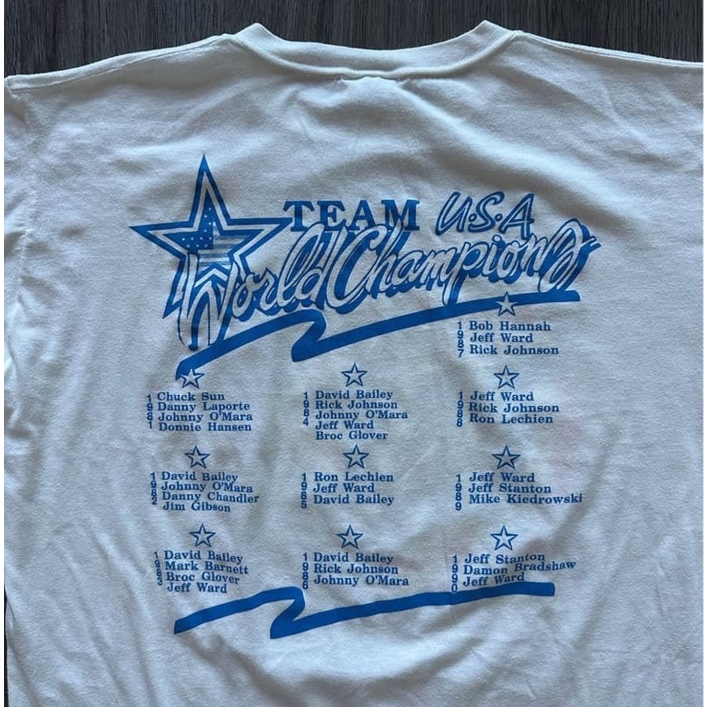 Vintage 1991 Motocross des Nation AMA Holland T-Shirt