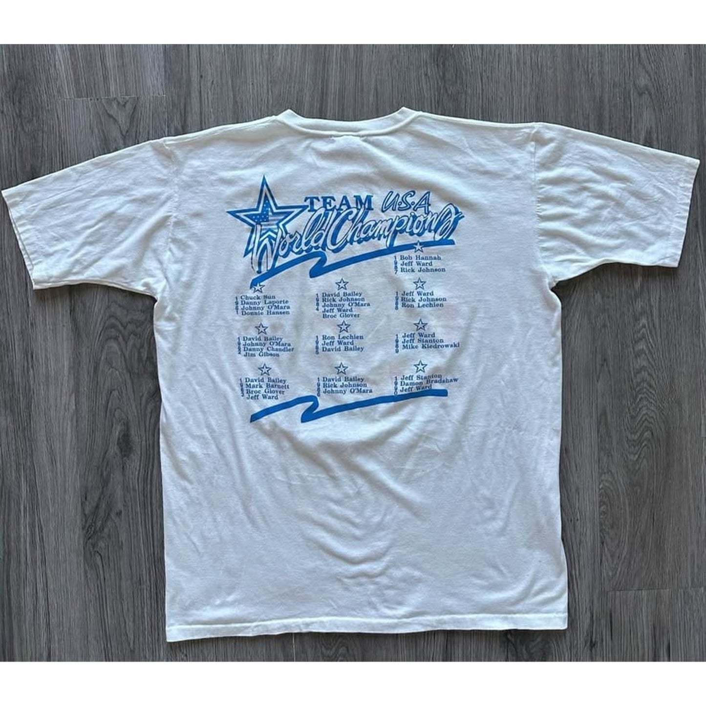 Vintage 1991 Motocross des Nation AMA Holland T-Shirt